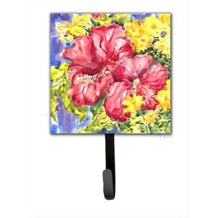 Jensendistributionservices Hibiscus Flower Leash Holder Or Key Hook MI1710559